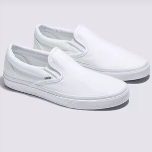 Vans True White Slip On